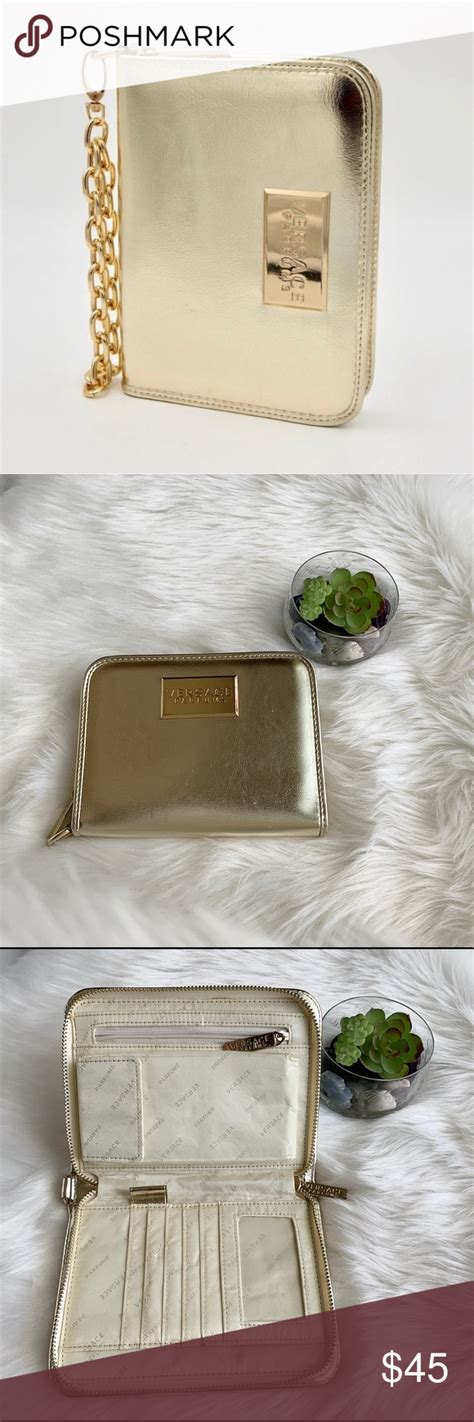 pochet versace|versace wallet.